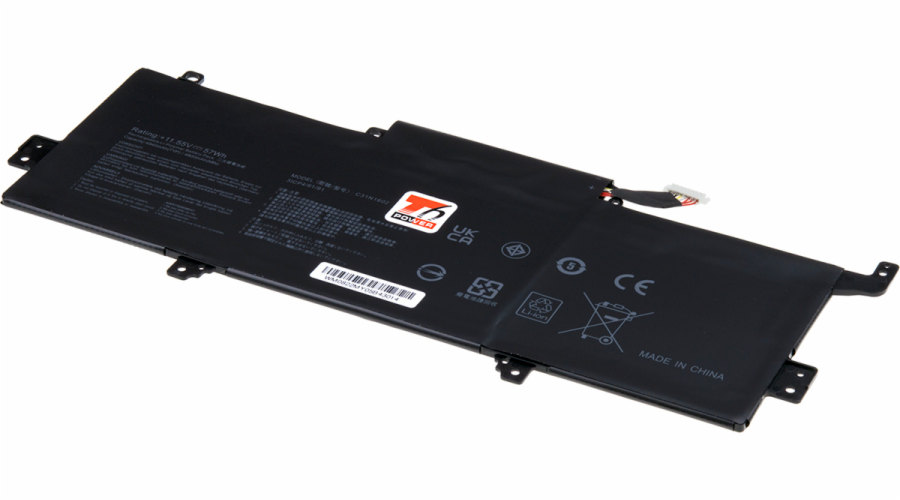T6 Power NBAS0163 baterie - neoriginální Baterie T6 Power Asus ZenBook UX330UA, 4940mAh, 57Wh, 3cell, Li-pol