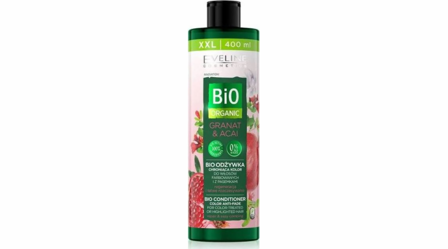 EVELINE EVELINE BIO Organic Granat & Acai Bio Nutriens Ochrana Barva - obarvené vlasy a 400 ml zvýraznění