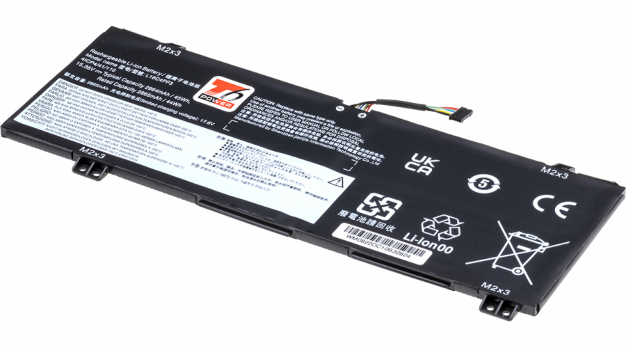 T6 Power NBIB0208 baterie - neoriginální Baterie T6 Power Lenovo IdeaPad C340-14IWL, S540-14IML, Flex 14API, 2964mAh, 45Wh, 4cell, Li-pol
