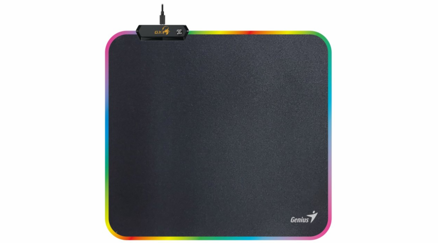 GENIUS podložka pod myš GX-Pad 260S RGB/ 260 x 240 x 3 mm/ RGB podsvícení