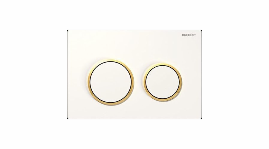Tlačítko oplachování Geberit Omega 20 pro zlaté toalety (115085KK1)