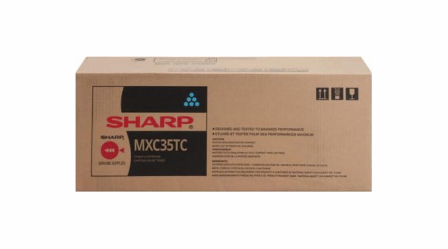 Toner Sharp MX-C357 Cyan Original (MX-C35TC)