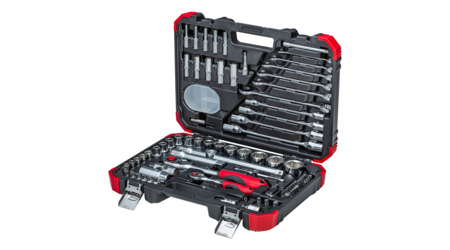 GEDORE red Socket Set 1/4 + 1/2 92-pieces