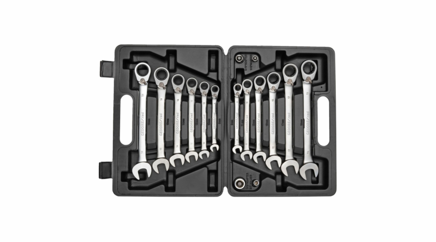 GEDORE red Ratchet Spanner Set metric 16-pieces