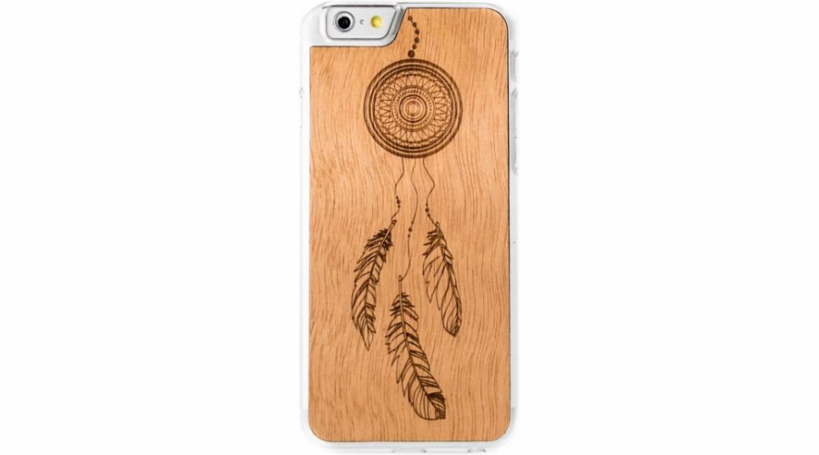 Smartwoods pouzdro dřevěné pouzdro Clear iPhone 6 6S plus pouzdro