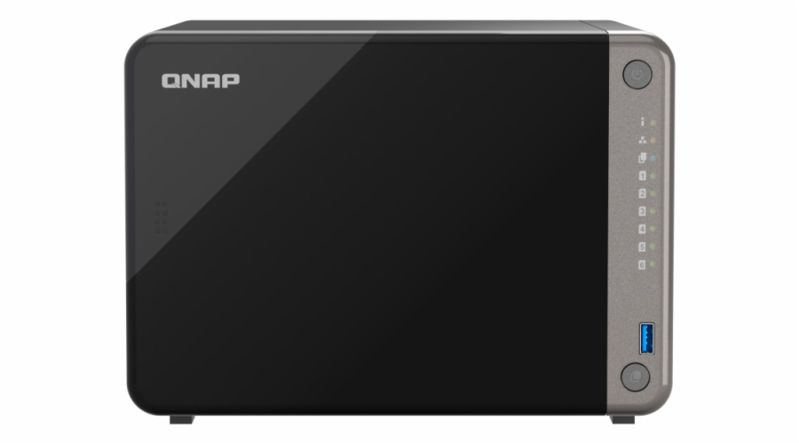 QNAP TS-AI642-8G (8core CPU, 8GB RAM, 6x SATA, 2x M.2 NVMe, 1x PCIe, 2x HDMI 4K, 1x 2,5GbE, 2x GbE)
