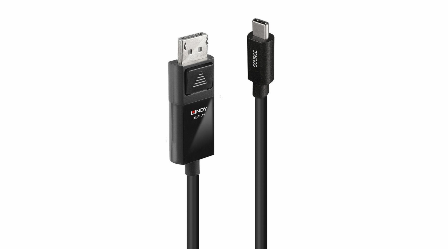 Kabel adaptéru Lindy - USB -C (M) pro displayport (W)