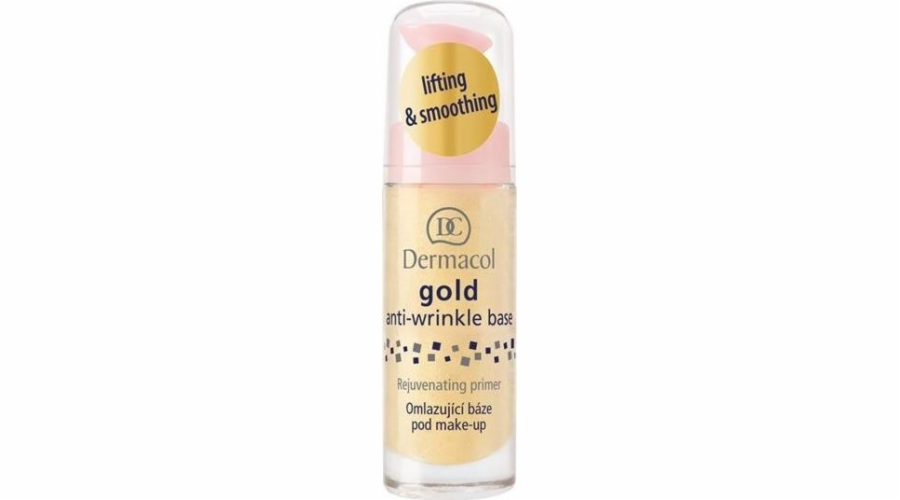 Dermacol Gold anti-wrinkle make-up base,