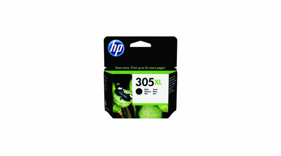 HP 305XL High Yield Black Original Ink Cartridge (240 pages)