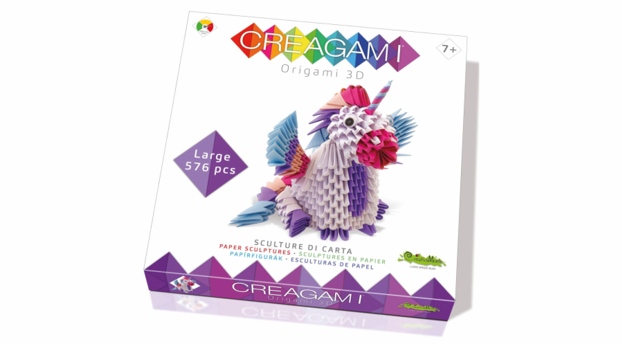 Creagami Origami 3D Unicorn 576 Pieces