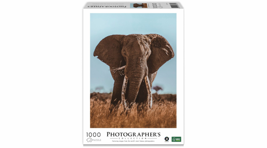 Ambassador African Elephant 1000 Pieces (Donal Boyd)