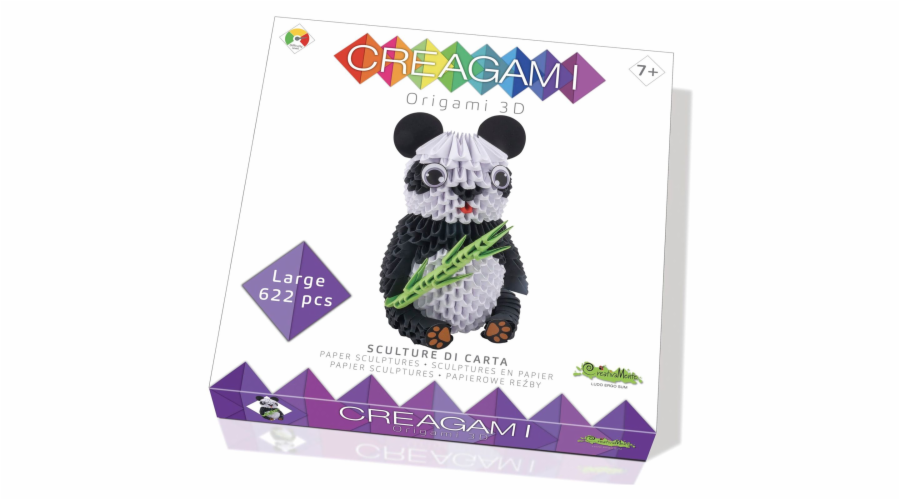 Creagami Origami 3D Panda 622 Pieces