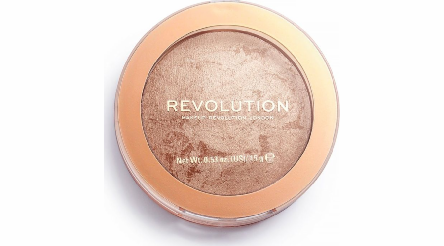 Makeup Revolution Re-Loaded Bronzer pro konturování obličeje Holiday Romance