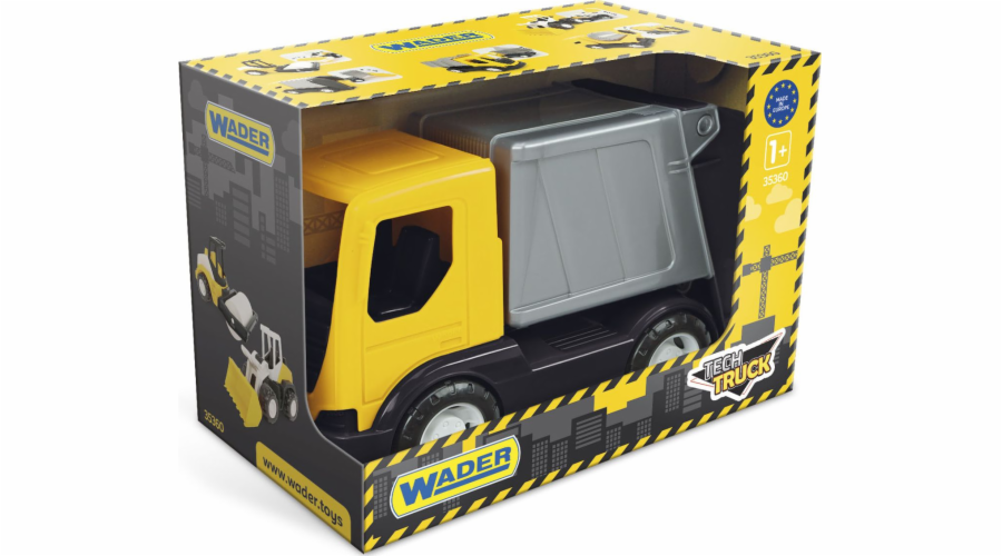 Tech Truck popelářský vůz v kartonové krabici