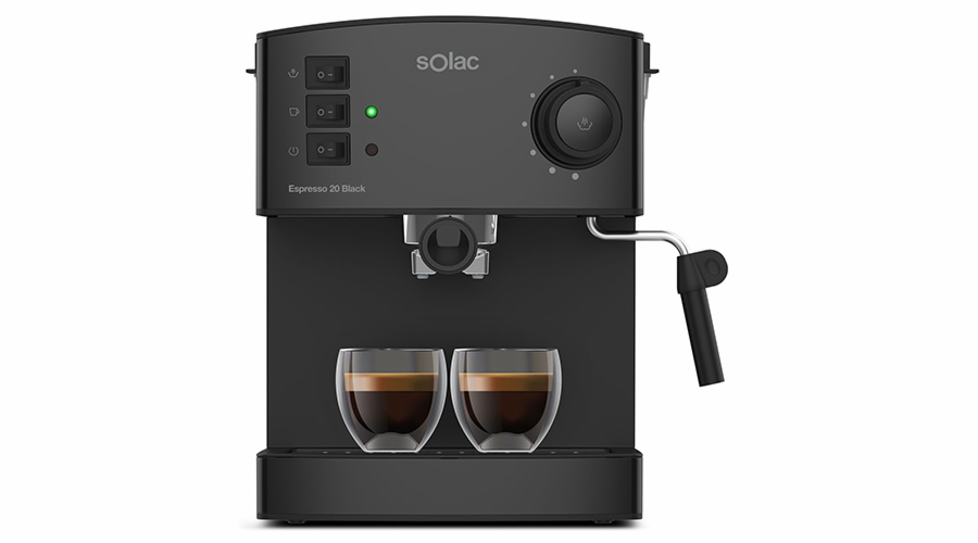 Kávovar Solac, CE4482, 20 barů, 1,6 L nádrž, 850 W