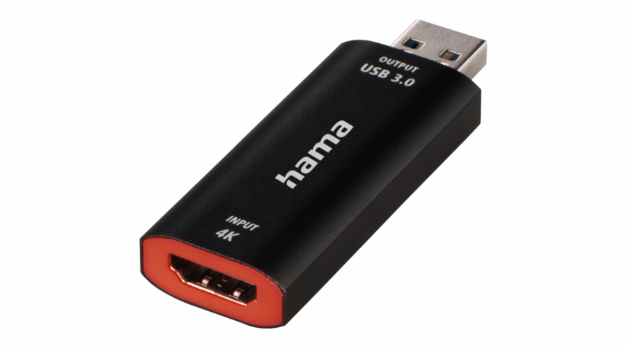 Hama Video Recording Stick USB plug - HDMI socket 4K