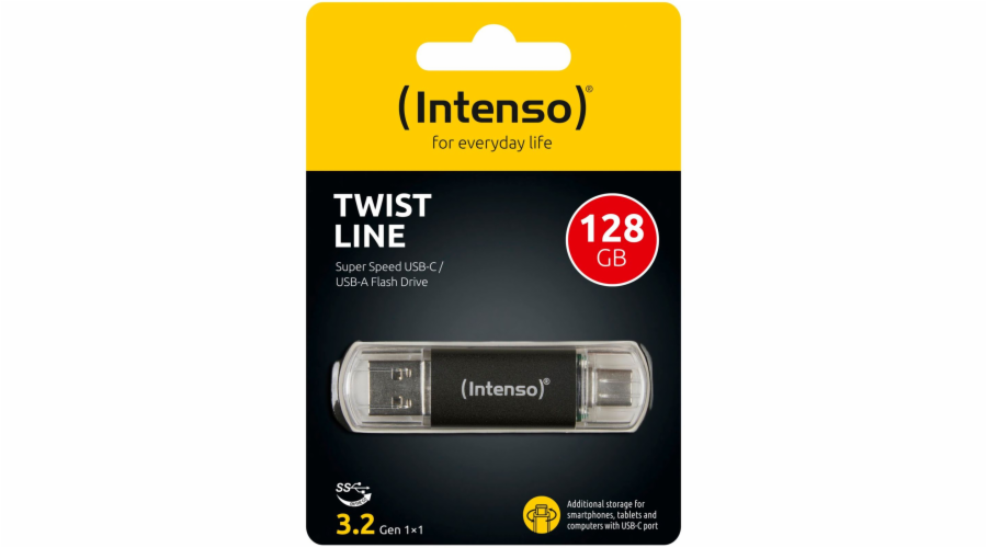 Intenso Twist Line Type-C 128GB USB Stick 3.2 3539491