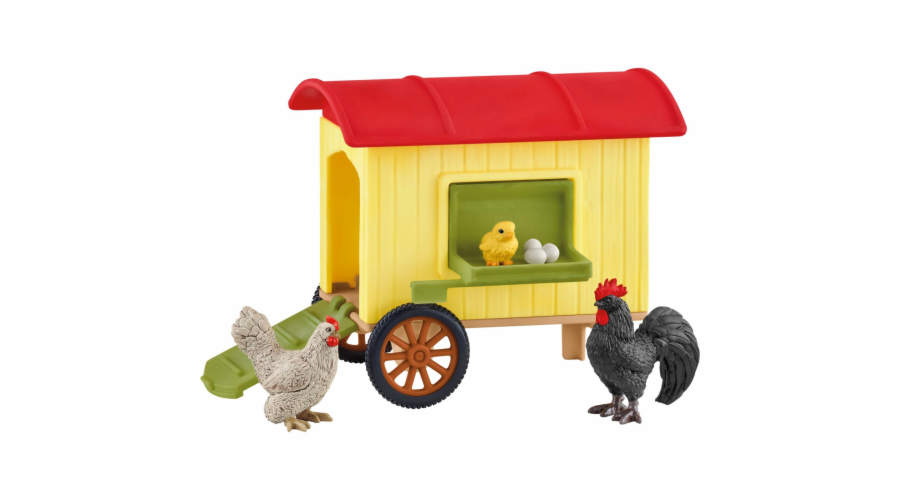 Schleich Farm World 42572 Mobile Chicken Coop