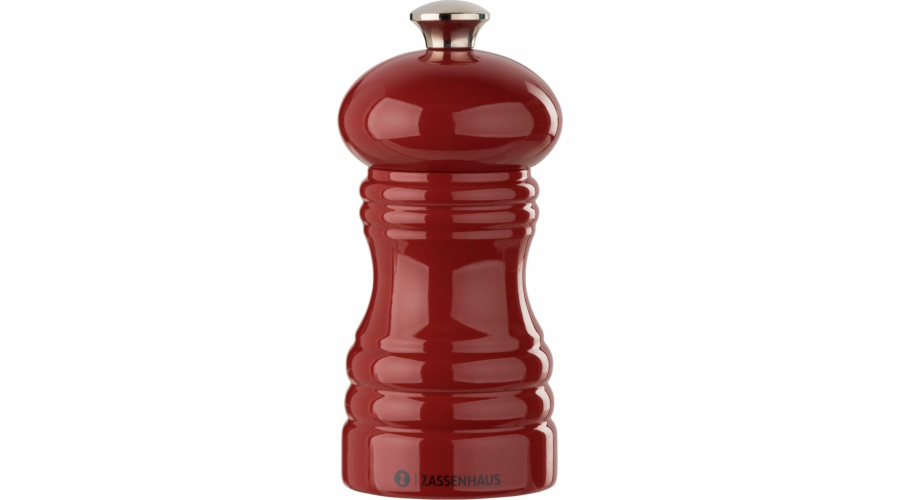 Zassenhaus pepper mill BERLIN red, 12 cm