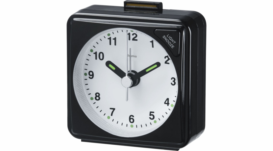 Hama Travel Clock A50, black fluorescent Hand 186329