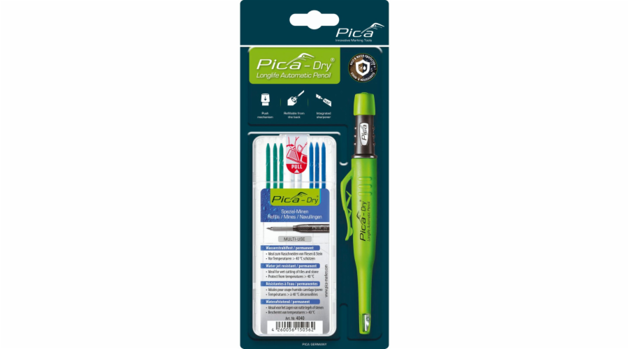 Pica DRY Bundle with 1x Marker + 1x Refills No. 4040