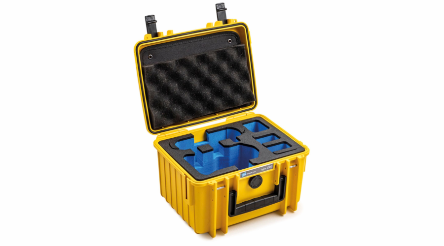 B&W Copter Case Type 2000 yellow for DJI Mini3 Pro + Fly More Set