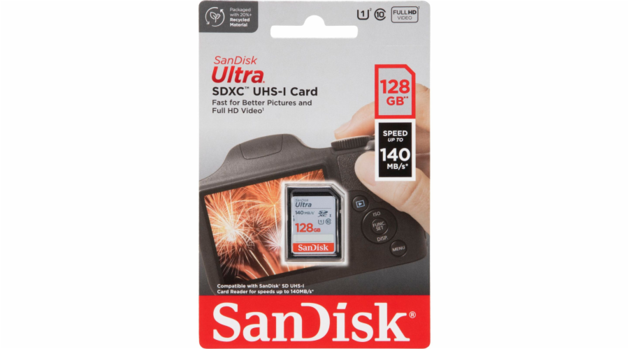 SanDisk Ultra SDXC UHS-I 128GB 150MB/s SDSDUNB-128G-GN6IN