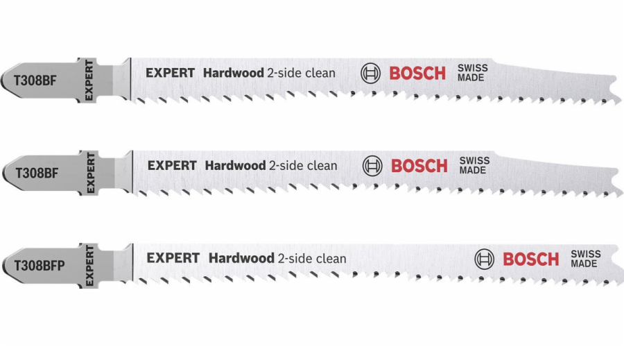 Bosch EXPERT pilové listy sada 3ks. 2-Side-Clean Hardwood