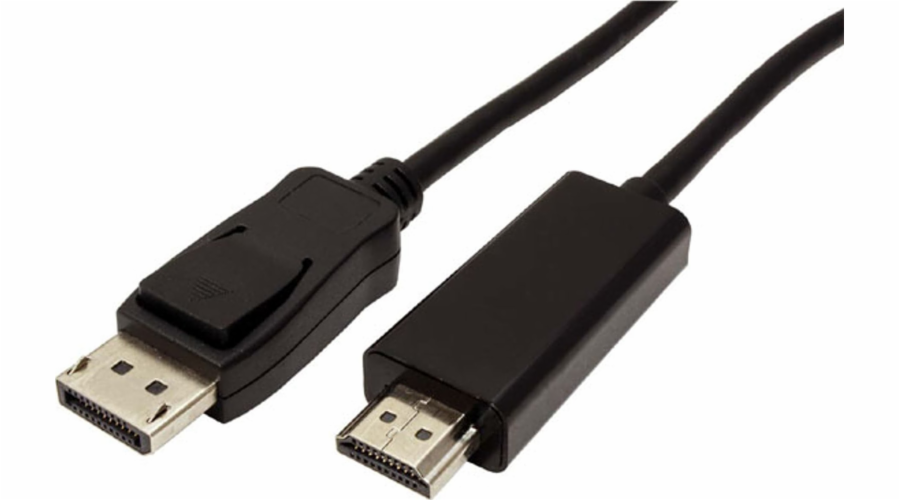 Kabel Kabel DisplayPort M (18+1)- HDMI M, 1m, czarny