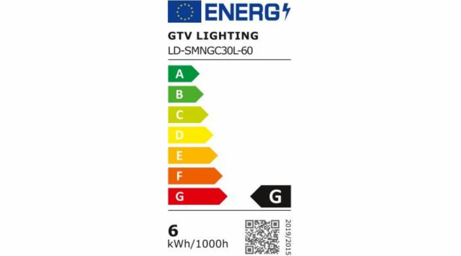 GTV LED světelný zdroj, C30L, SMD 2835, 4000K, E14, 6W, AC220-240V, Úhel osvětlení 160 stupňů, 470 LM, 52 Ma LD-SMNGC30L-60