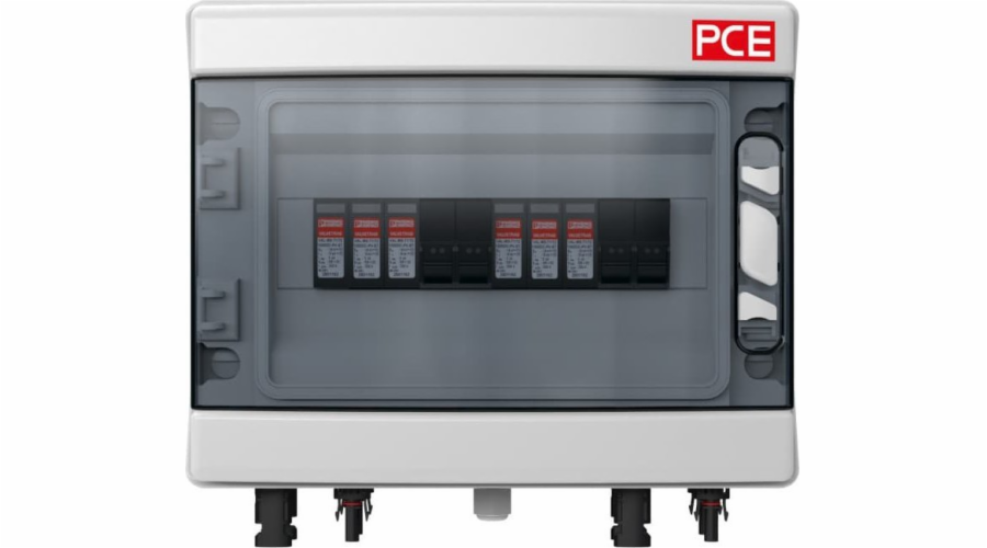 PCE PV Swindgear 1MPPT DC Přepětí omezovač typu 1/2 Phoenix Kontaktní vložka 6A GPV 1000V DC Box 90PV001