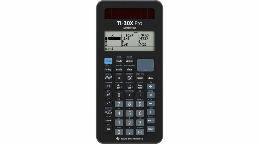 Texas Instruments TI 30X Pro MathPrint Školní kalkulačka