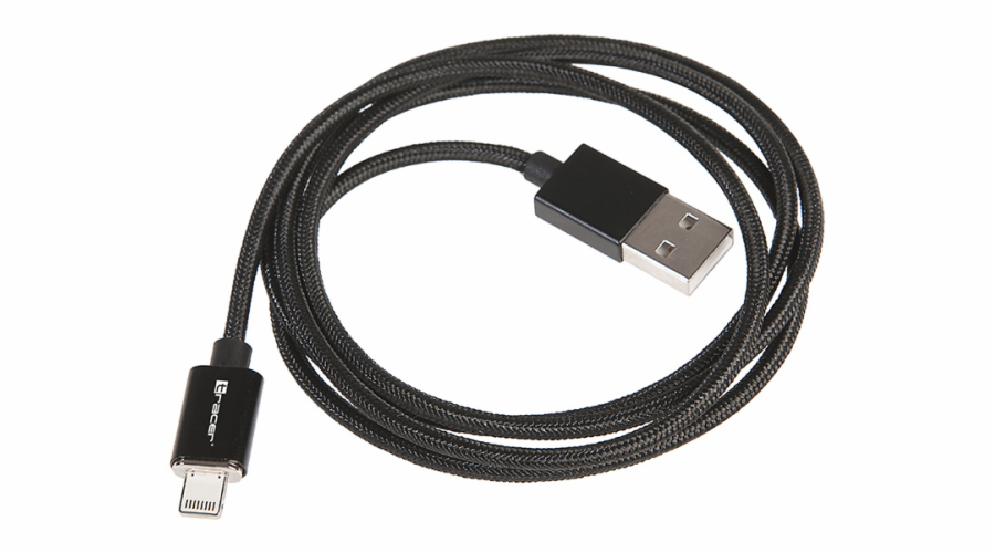 USB stopovací kabel USB Magnetický kabel 2.0 iPhone AM - Lightning 1,0 m černá