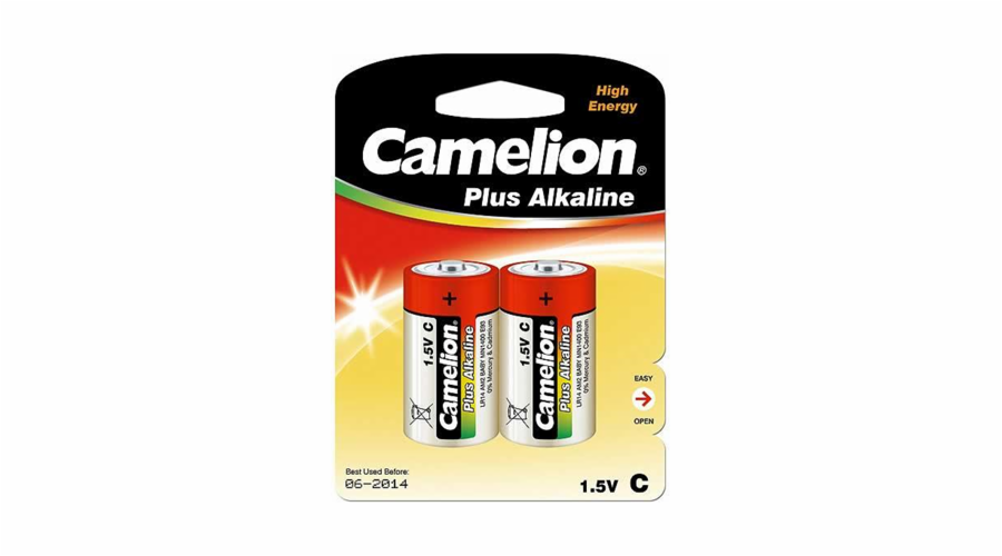 CAMELION Baterie alkalické PLUS C 2ks 1.5V LR14-BP