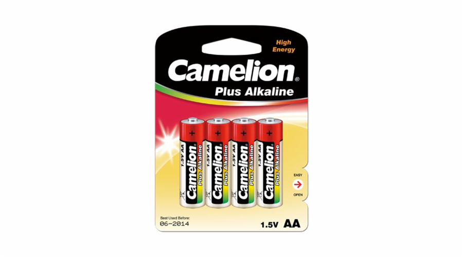 CAMELION Baterie alkalické PLUS AA 4ks LR06