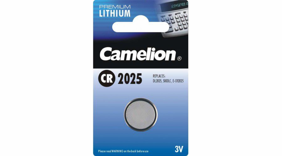 CAMELION Baterie LITHIUM CR2025 1ks CR2025-BP1