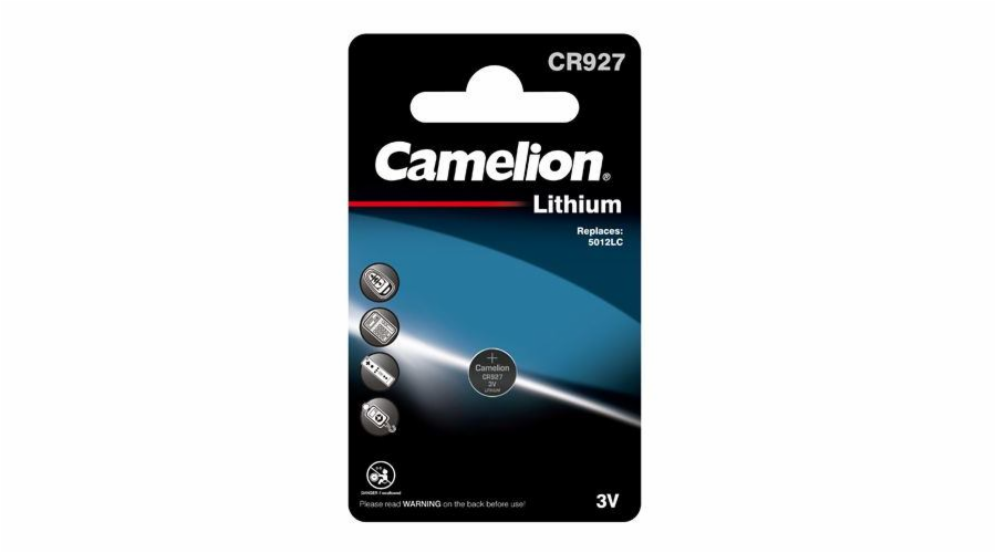 CAMELION CR927, Lithiová baterie, 3.0V 30 mAh 1ks