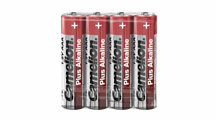 CAMELION Baterie alkalické PLUS AAA 4ks LR03-SP04
