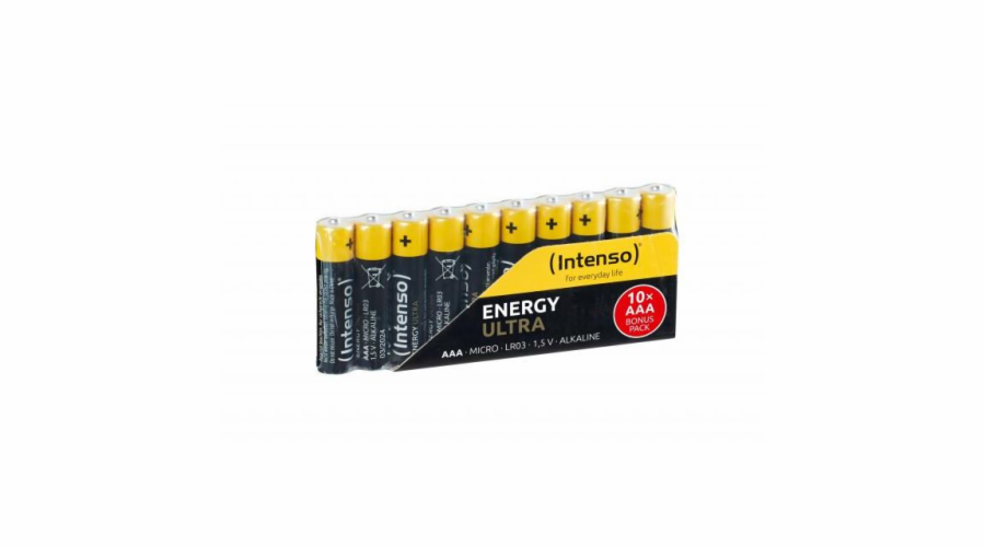 INTENSO Energy Ultra AAA, Baterie alkalické 10ks