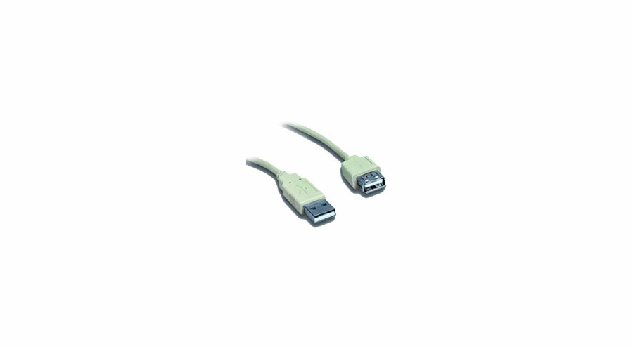 KABEL USB 2.0 prodlužovací AA 0.75m