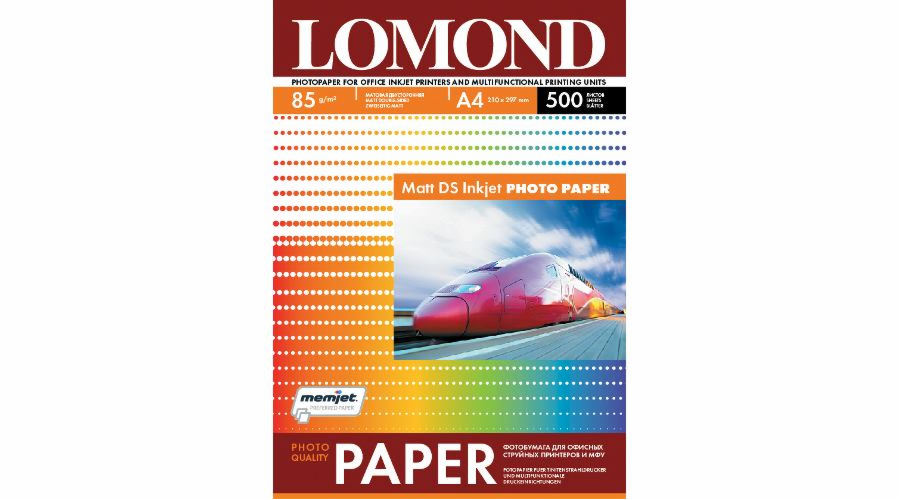 LOM - Pho Inkj Matt 85 g/m2, A4/500 DS