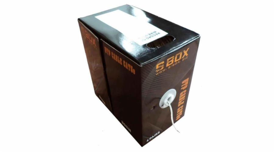SBOX kabel UTP CABLE CAT-5E BOX 305m/balení drát