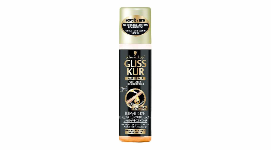 Schwarzkopf Gliss Kur ULTIMATE REPAIR expresní vlasový kondicionér 200 ml