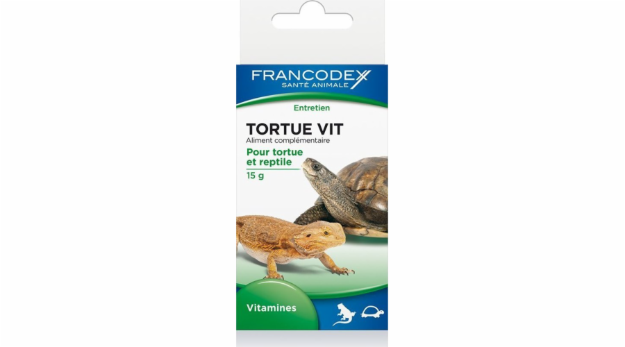 FRANCODEX Vitamíny pro želvy a plazy - 15 g