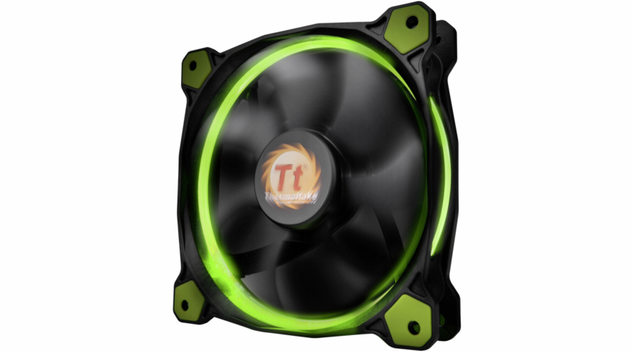 Thermaltake Riing 14 LED Green Ventilator 140x140x25, CL-F039-PL14GR-A