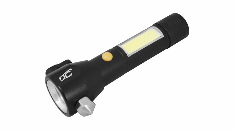 LTC svítilna LTC LED COB nouzová ruční svítilna 6W/3W baterie. 6800mAh mini USB nabíječka NOVÁ.