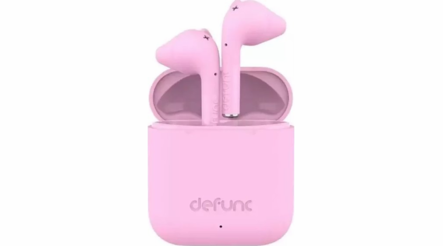 DeFunc sluchátka DeFunc Bluetooth 5.0 True Go Slim sluchátka bezdrátová růžová/růžová 71875