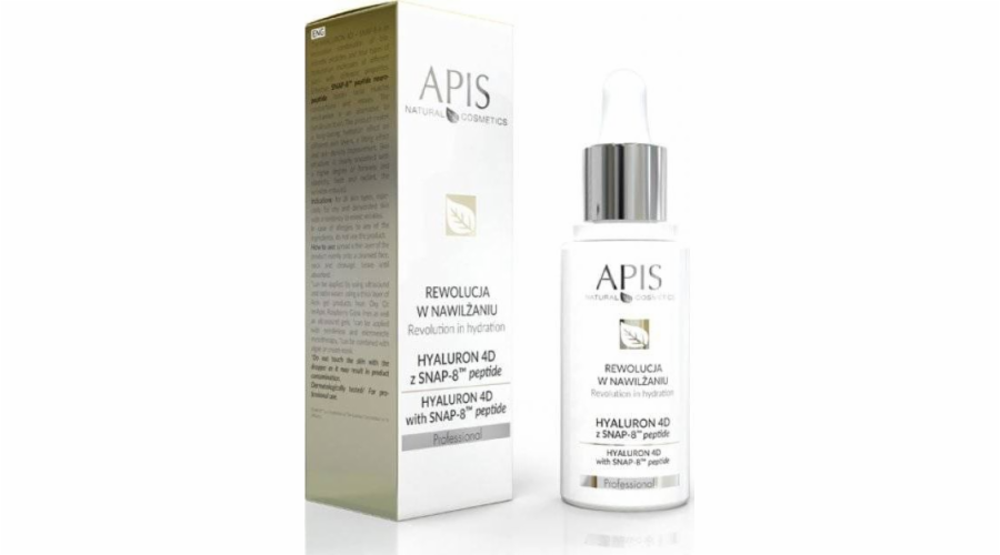 APIS APIS_Rewolucja In Moisturizing Hyaluron 4D Sérum na obličej s peptidem Snap-8 30ml