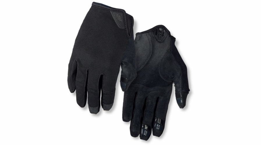 GIRO DND černé cyklistické rukavice, velikost L (GR-7075918)