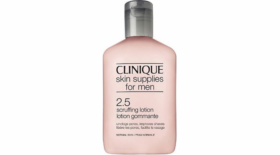 Clinique CLINIQUE_Skin Supplies For Men Scruffing Lotion Normal Skin čistící pleťové tonikum 200 ml